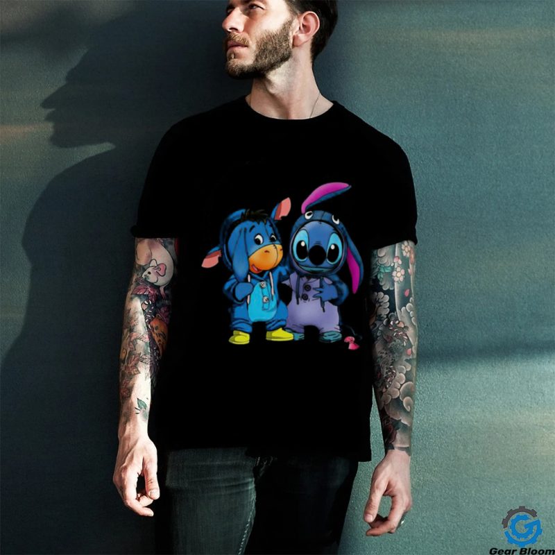 Disney Eeyore and Stitch Cute Costume Best Friends Shirt