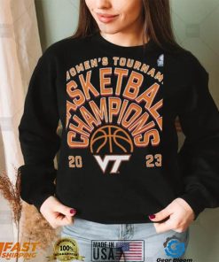 Fanatics Branded Black Virginia Tech Hokies 2023 ACC Women's Basketball Conference Tournament Champions T Shirt
