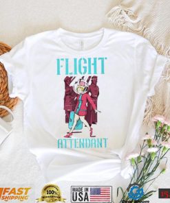Flight attendant airlines airplane stewardess shirt