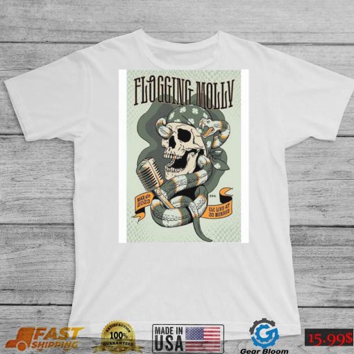 Flogging Molly March 4 2023 GLC Live At 20 Monroe Grand Rapids MI Shirt