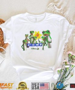 Geico insurance gecko lizard shirt