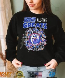 Giants Members All Time Greats New York Giants T Shirt