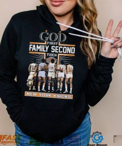 God First Family Second Then New York Knicks Players Signatures shirt
