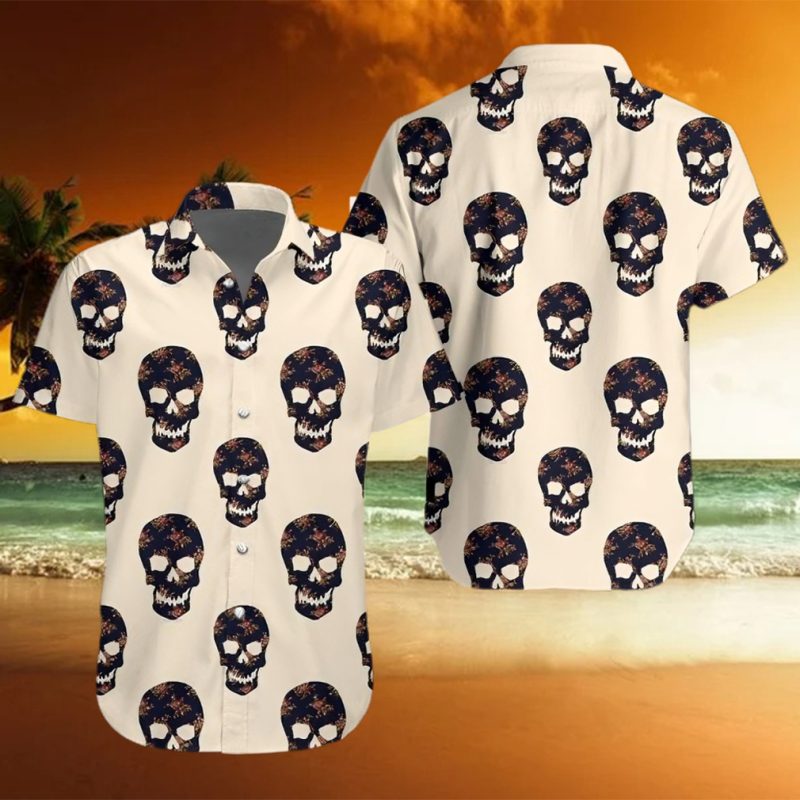 Hawaii Vn Skull Hawaiian Shirt