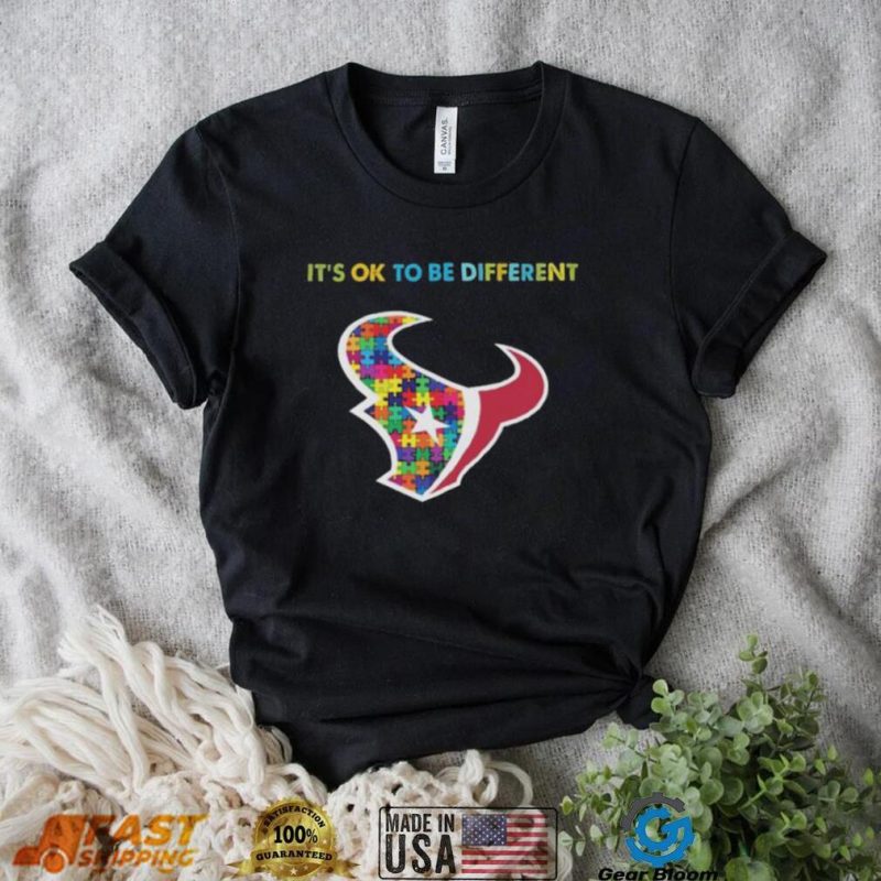 Houston Texans Autism It’s Ok To Be Different shirt