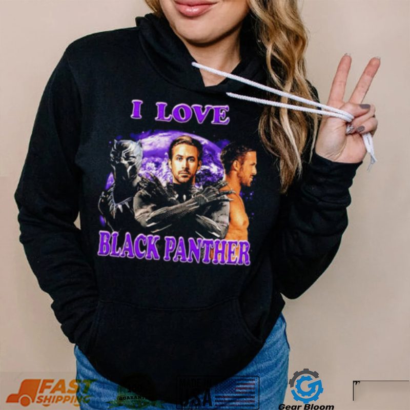 I love Black Panther shirt