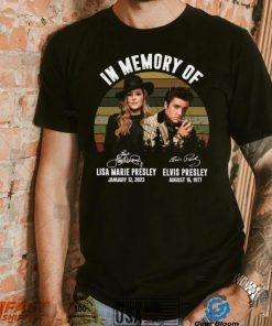 In Memory Of Presley Signatures Shirt
