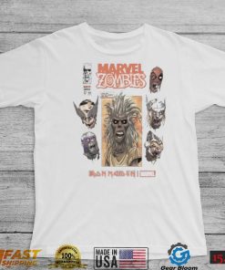 Iron Maiden X Marvel Zombies T Shirt