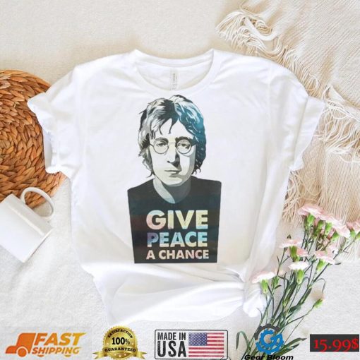 John Lennon Give Peace a Chance T Shirt