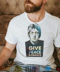 John Lennon Give Peace a Chance T Shirt