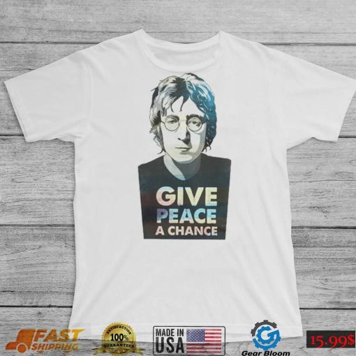 John Lennon Give Peace a Chance T Shirt