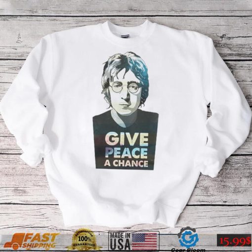 John Lennon Give Peace a Chance T Shirt