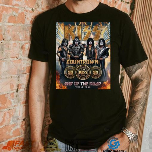 KISS Announce Final Show Of Their End Of the Road Farewell Tour Shirt