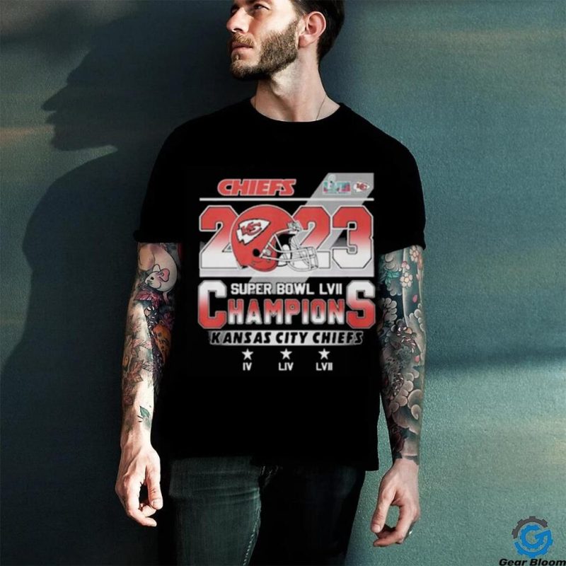 Kansas City Chiefs 2023 super bowl Lvii champions shirt