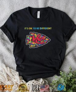 Kansas City Chiefs Autism It’s Ok To Be Different shirt
