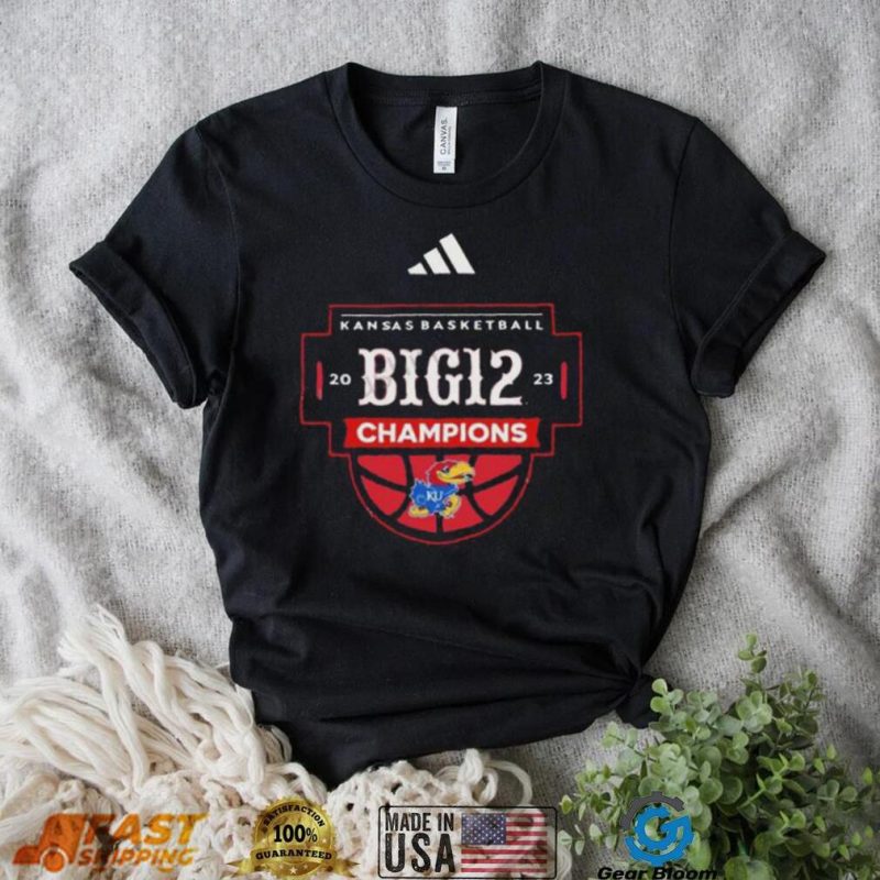 Kansas Jayhawks Basketball 2023 Big 12 Champion shirt