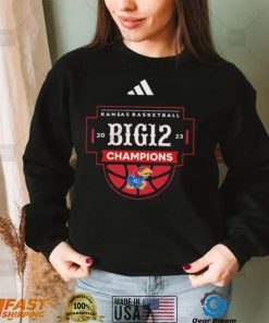 Kansas Jayhawks Basketball 2023 Big 12 Champion shirt