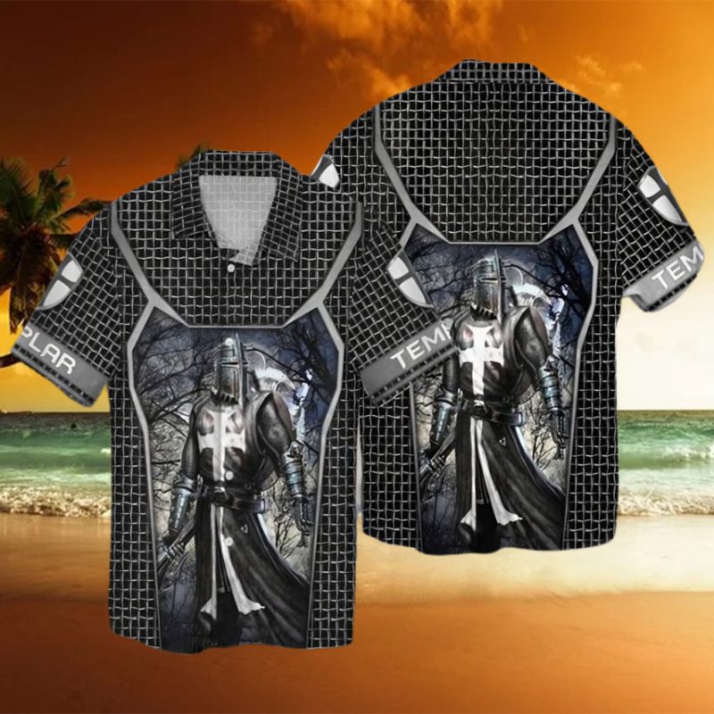 Knights Templar Armour Hawaiian Shirt