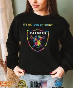 Las Vegas Raiders Autism It’s Ok To Be Different shirt