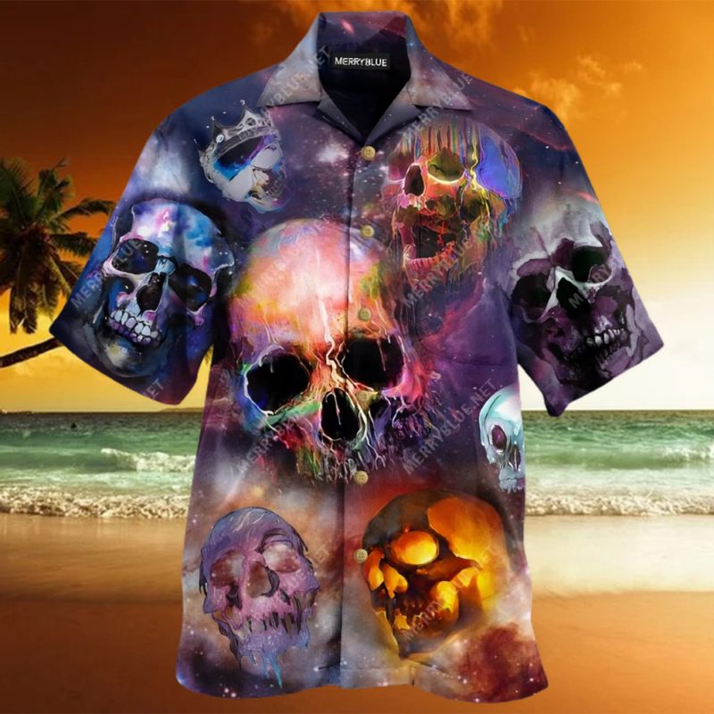 Life Is Short Dont Turn Into Skull Aloha Hawaiian Shirt