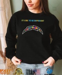 Los Angeles Chargers Autism It’s Ok To Be Different shirt