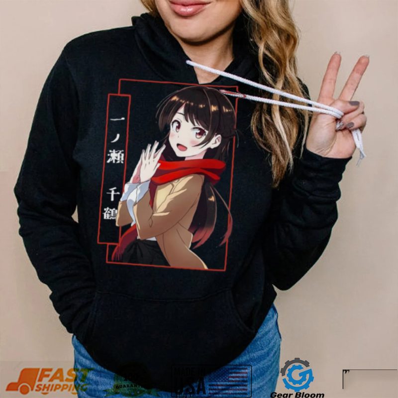 Main Character Anime Manga Rent A Girlfriend Japan Love You Fans T Shirt