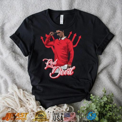 Marcus Rashford Red Devil Shirt