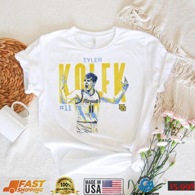 Marquette NCAA Men’s basketball Tyler Kolek MVP shirt