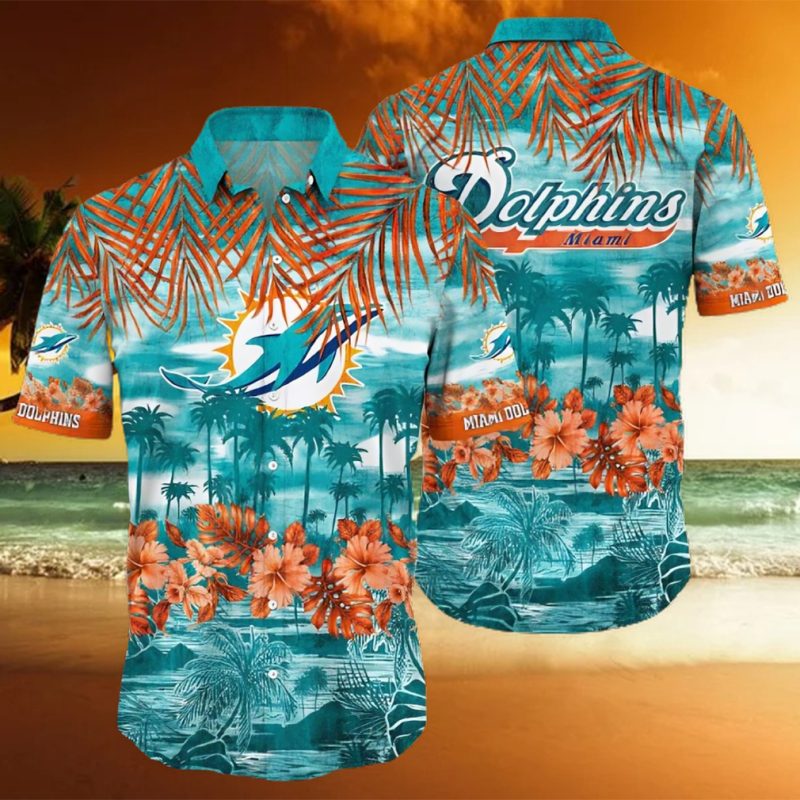 Miami Dolphins Hawaiian Shirt