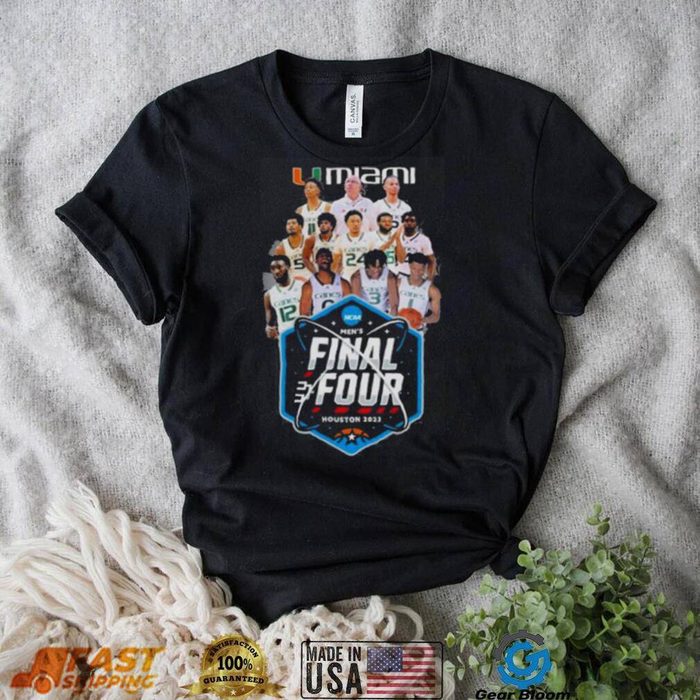 Miami Hurricanes Men’s Basketball 2023 Men’s Final Four Shirt 880540 1