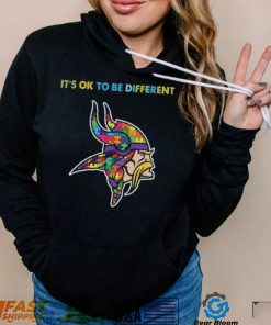 Minnesota Vikings Autism It’s Ok To Be Different shirt