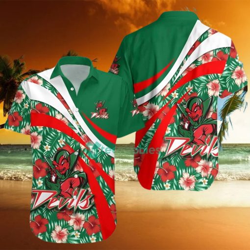 Mississippi Valley State Delta Devils NCAA Hibiscus Tropical Flower Hawaiian Shirt