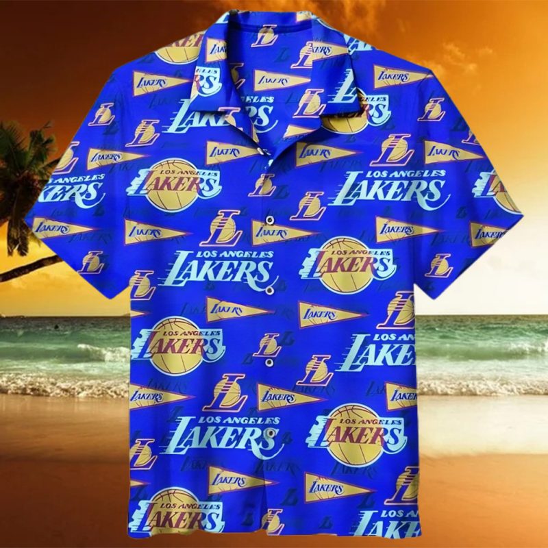 NBA LOS ANGELES LAKERS HAWAIIAN SHIRT