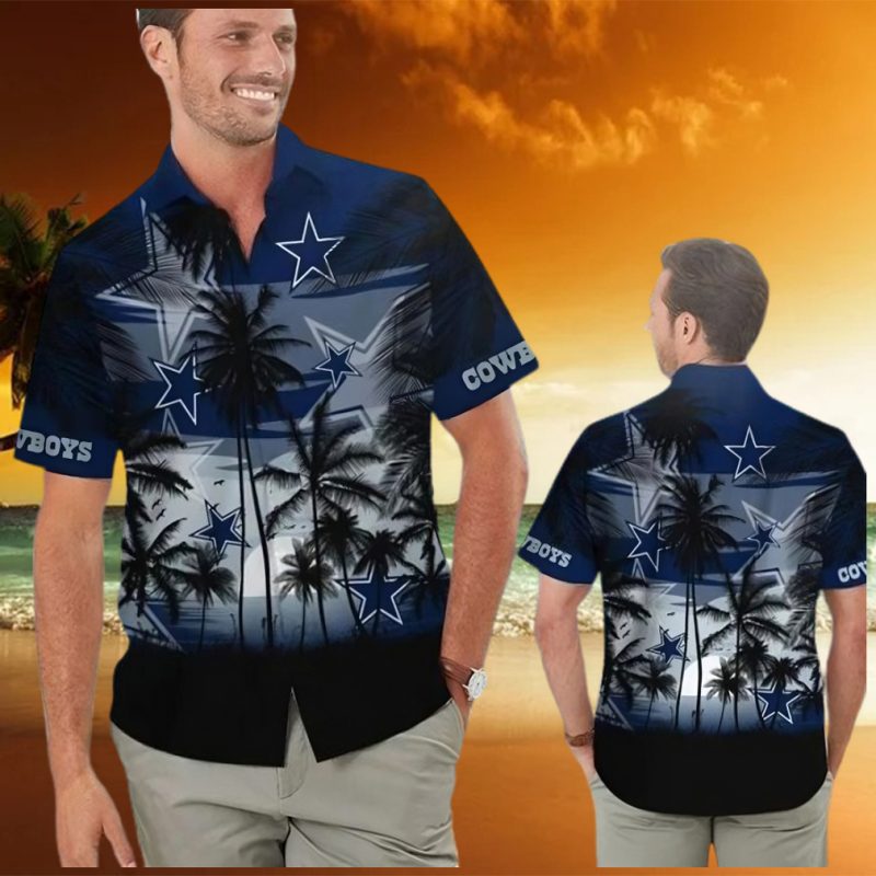 Nfl Dallas Cowboys Aloha Hawaiian Shirt
