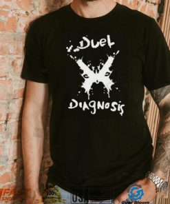 Official duel diagnosis emblem cap shirt