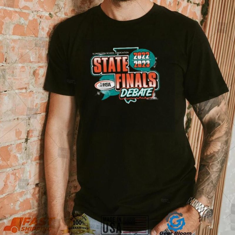 Official ihsa debate state finals shirt t shirt