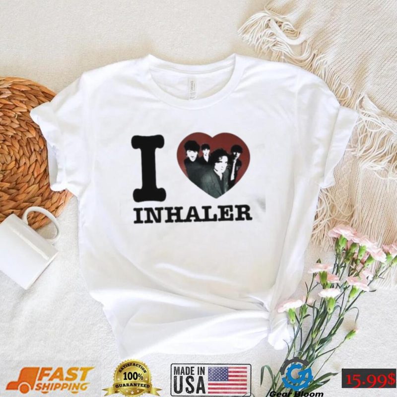 Official yelina I heart inhaler shirt