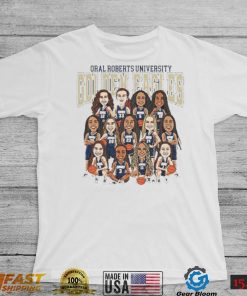 Oral Roberts NCAA Women’s Basketball Team Caricatures shirt