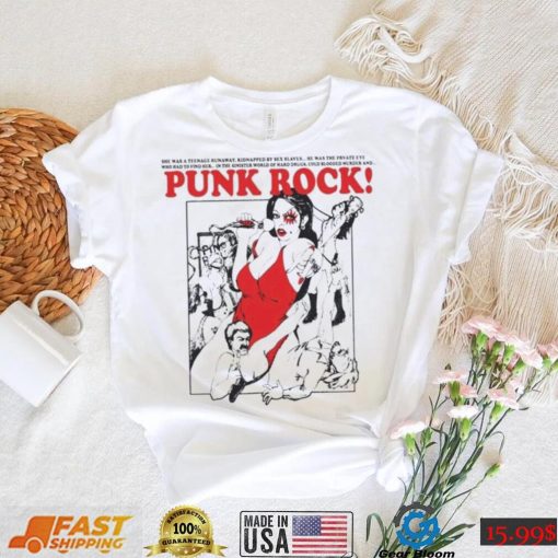 Punk Rock She Was A Teenage Runaway Shirt