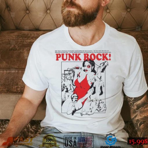 Punk Rock She Was A Teenage Runaway Shirt