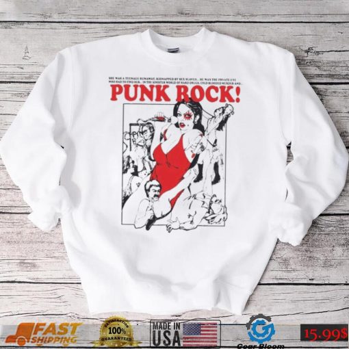 Punk Rock She Was A Teenage Runaway Shirt