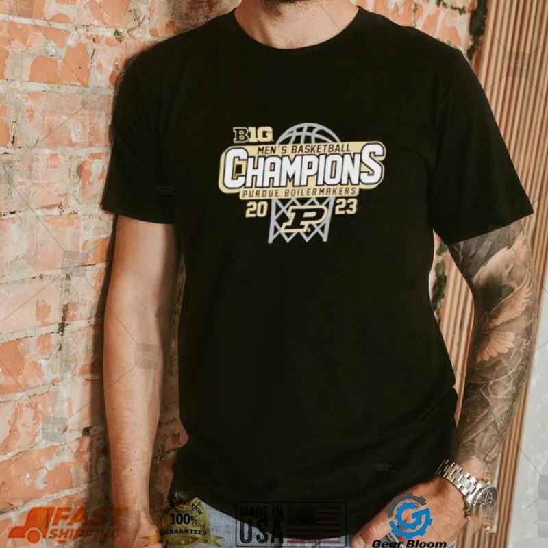 Purdue Boilermakers 2023 Big 10 Regular Season Conference Champions shirt