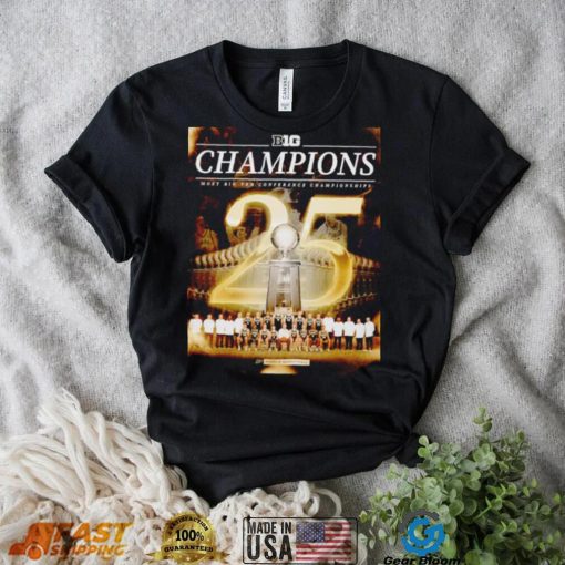 Purdue Boilermakers men’s basketball Most Big Ten conference Champions shirt