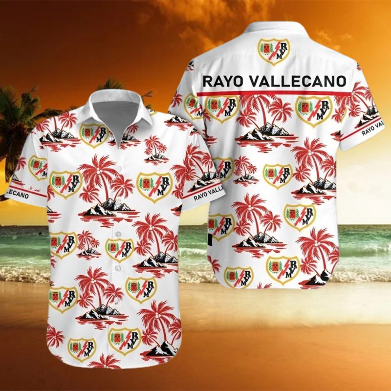 Rayo Vallecano Laliga Hawaiian Shirt