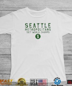Seattle metropolitans 1917 world champs shirt