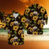 Sloth Sunflower Hawaiian Summer Beach Shirt Full Over Print