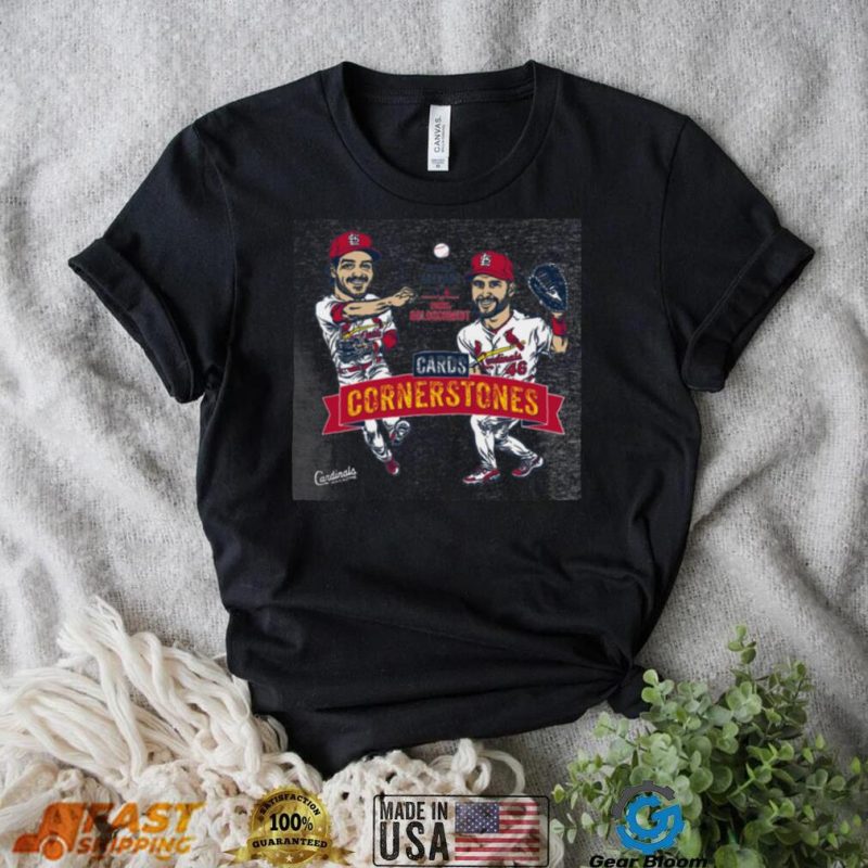 St Louis Cardinals Cards Cornerstones T Shirt