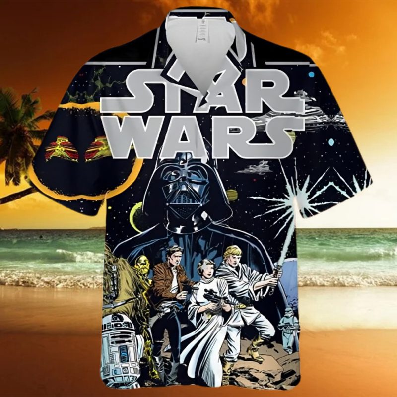Star Wars Characters Best Gift Hawaiian Shirt