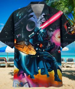 Star Wars Dark Vader Super Power Light Hawaiian Shirt