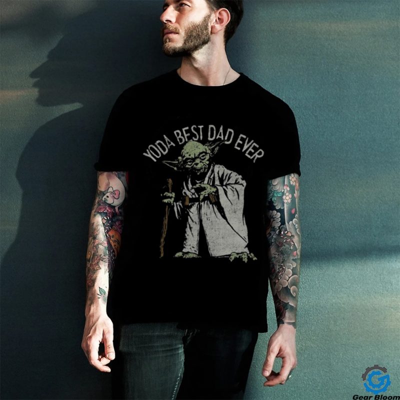Star Wars Yoda Best Dad Ever Graphic T Shirt Father’s Day Gift